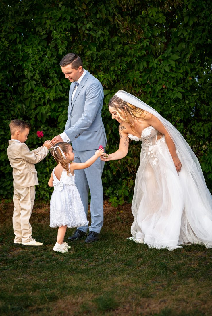 Hochzeitsmoment